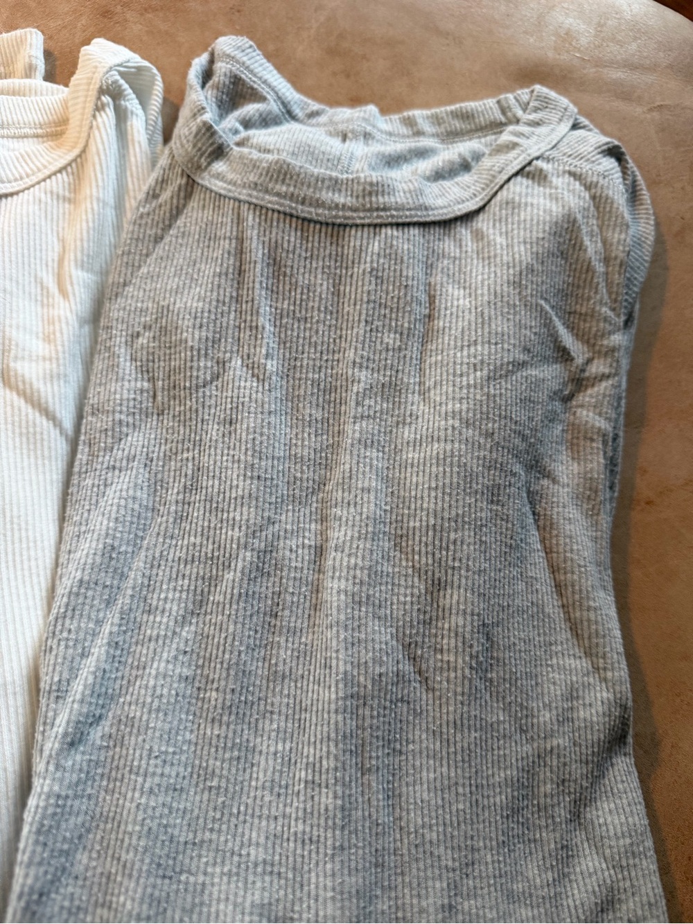 American Eagle Outfitters Ribbed Long Sleeve Top - Picture 2 of 4